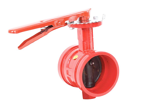 D81X-溝(gou)槽手柄(bing)蝶閥